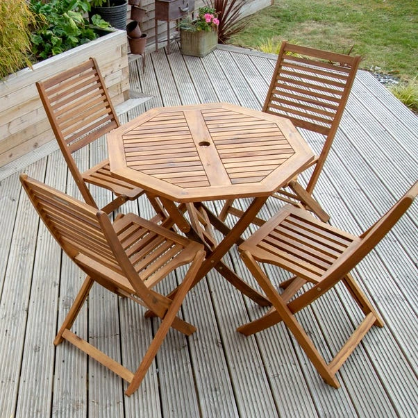 Octagonal 4 Seater Dining Set 1 Octagonal 4 Seater Dining Set