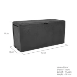 Keter Samoa 270L Outdoor Storage Box -EGLO Shop 30698353 alt04