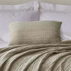 Cotton Waffle Cushion -EGLO Shop 30712248