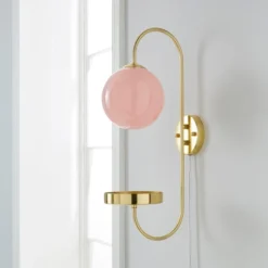 Gigi Plug In Wall Light With Shelf 19 Gigi Plug In Wall Light With Shelf -EGLO Shop 30713788 alt01