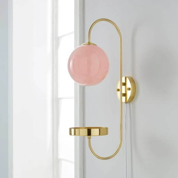 Gigi Plug In Wall Light With Shelf 8 Gigi Plug In Wall Light With Shelf - Image 8