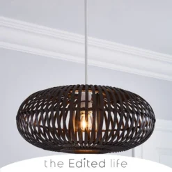 Abrielle Bamboo Easy Fit Pendant Shade -EGLO Shop 30713801