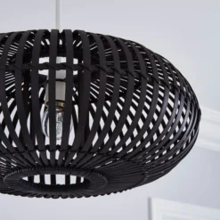 Abrielle Bamboo Easy Fit Pendant Shade -EGLO Shop 30713801 alt02