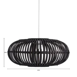 Abrielle Bamboo Easy Fit Pendant Shade -EGLO Shop 30713801 alt07