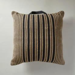 Jute And Cotton Floor Cushion -EGLO Shop 30714129