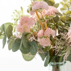 Artificial Mimosa And Achillea Bouquet 5 Artificial Mimosa And Achillea Bouquet -EGLO Shop 30718158 alt02