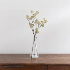 Artificial Autumn Elderberry In Glass Vase -EGLO Shop 30724506 alt03