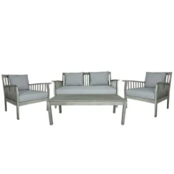 Acacia Washed Wood Lounge Set