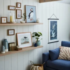 Churchgate Wood Glass Hurricane Candle Holder -EGLO Shop 30727068 alt06