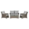 Paris 4 Seater Lounging Set