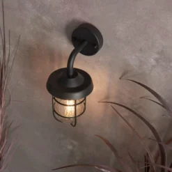 Barker Industrial Outdoor Wall Light -EGLO Shop 30730308 alt02