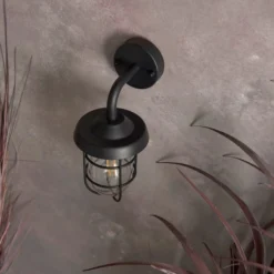 Barker Industrial Outdoor Wall Light -EGLO Shop 30730308 alt03