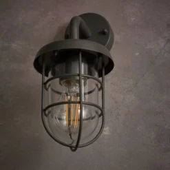 Barker Industrial Outdoor Wall Light -EGLO Shop 30730309 alt02