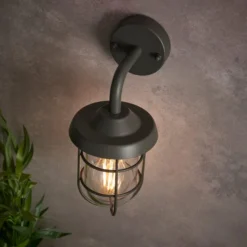 Barker Industrial Outdoor Wall Light -EGLO Shop 30730309 alt04