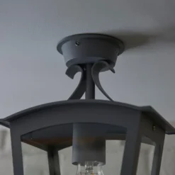 Leese Outdoor Semi Flush Porch Light -EGLO Shop 30730475 alt03