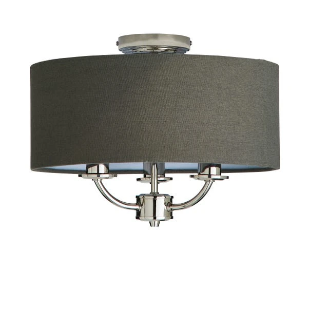 Preston 3 Light Flush Ceiling Light 19 Preston 3 Light Flush Ceiling Light - Image 19
