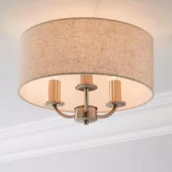 Preston 3 Light Flush Ceiling Light 27 Preston 3 Light Flush Ceiling Light -EGLO Shop 30730506