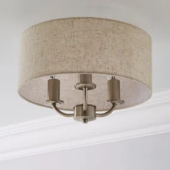 Preston 3 Light Flush Ceiling Light 28 Preston 3 Light Flush Ceiling Light -EGLO Shop 30730506 alt01