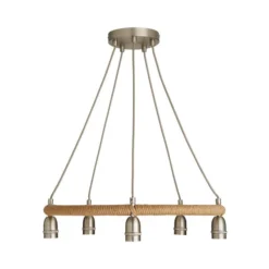 Shelley Rope 5 Light Hoop Ceiling Light -EGLO Shop 30730532 alt05