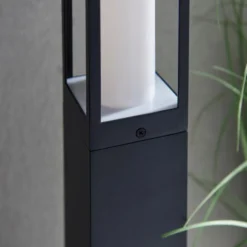 Black Rectangle PIR Outdoor Floor Path Light 9 Black Rectangle PIR Outdoor Floor Path Light -EGLO Shop 30731150 alt03