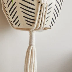 Macrame Hanging Ceramic Plant Pot -EGLO Shop 30732438 alt02