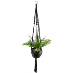 Macrame Hanging Ceramic Plant Pot -EGLO Shop 30732442 alt05