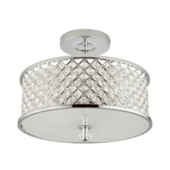 Vogue Hudson 3 Light Semi Flush Ceiling Light -EGLO Shop 30743040 alt08