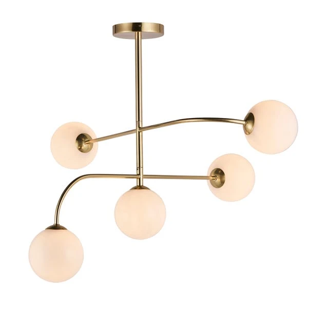 Vogue Hartwell 5 Light Semi Flush Ceiling Light 8 Vogue Hartwell 5 Light Semi Flush Ceiling Light - Image 8