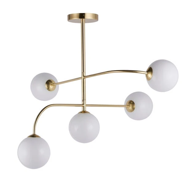 Vogue Hartwell 5 Light Semi Flush Ceiling Light 9 Vogue Hartwell 5 Light Semi Flush Ceiling Light - Image 9