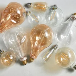 Vogue 2W ES LED Amber Filament XL Globe Bulb -EGLO Shop 30743088 alt05