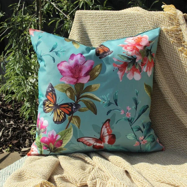 Butterflies Outdoor Cushion 1 Butterflies Outdoor Cushion