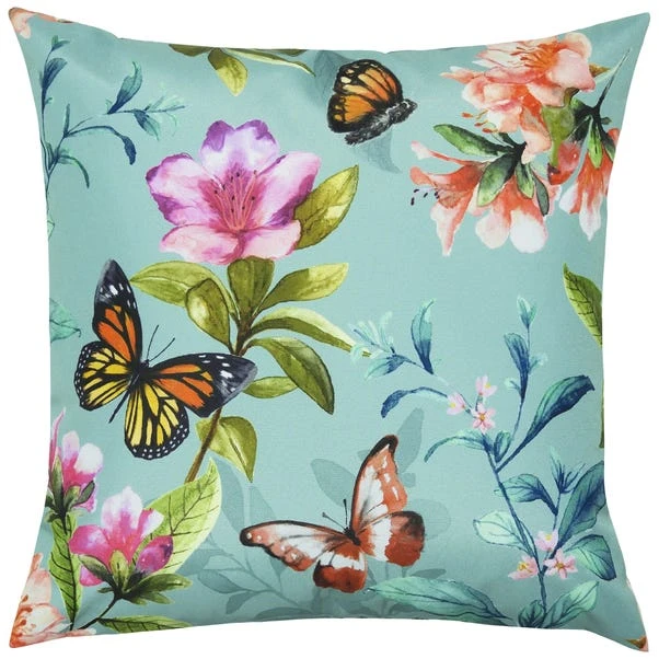 Butterflies Outdoor Cushion 2 Butterflies Outdoor Cushion - Image 2