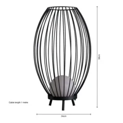 Lanesra Outdoor Integrated LED Portable Floor Lamp -EGLO Shop 30748531 alt07