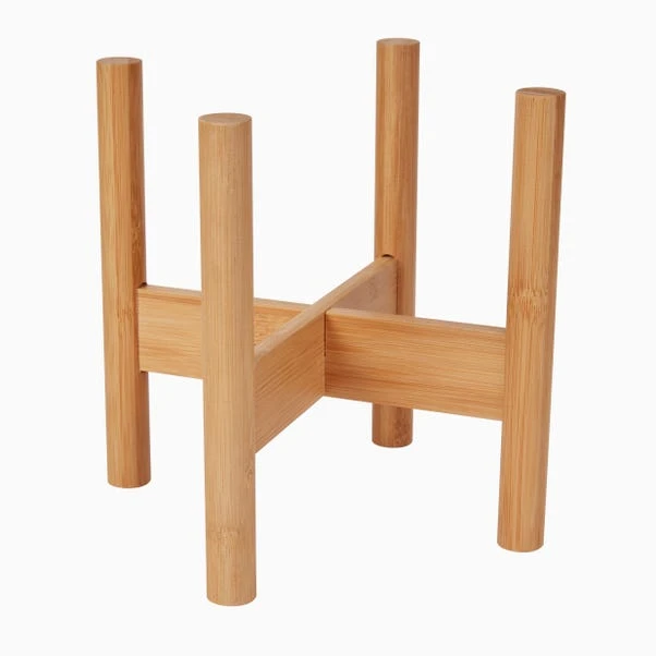 Foldable Bamboo Plant Pot Stand 3 Foldable Bamboo Plant Pot Stand - Image 3