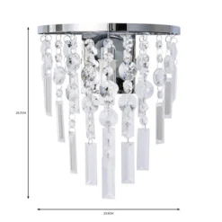 Bel Air Bathroom Wall Light -EGLO Shop 30752903 alt07
