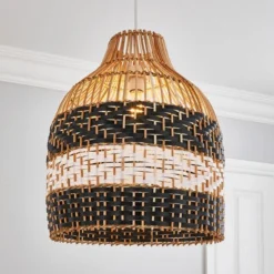 Yanha Rattan Easy Fit Pendant Shade
