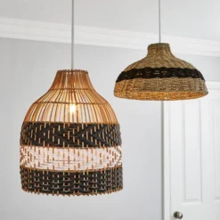Yanha Rattan Easy Fit Pendant Shade -EGLO Shop 30753427 alt06