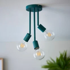 Koppla 3 Light Semi Flush Ceiling Light 22 Koppla 3 Light Semi Flush Ceiling Light -EGLO Shop 30754845 alt01