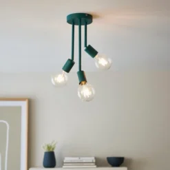 Koppla 3 Light Semi Flush Ceiling Light 23 Koppla 3 Light Semi Flush Ceiling Light -EGLO Shop 30754845 alt02