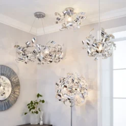 Iris Semi Flush Ceiling Light -EGLO Shop 30755764 alt06