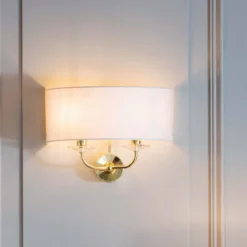 Vogue Katarina Crystal 2 Light Wall Light -EGLO Shop 30755821