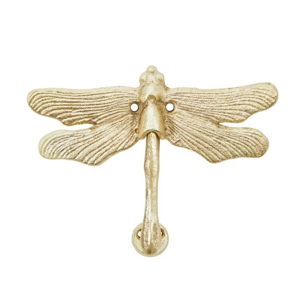 Dragonfly Gold Door Knocker 3 Dragonfly Gold Door Knocker - Image 3