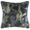 Jungle Leopard Cushion Petrol