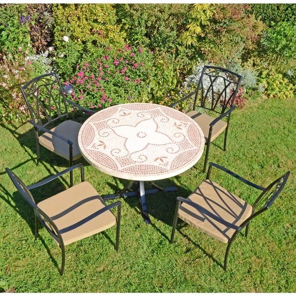 Provence Dining Table With 4 Ascot Chairs Set 1 Provence Dining Table With 4 Ascot Chairs Set