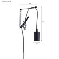 Set Of 2 Bradford Plug In Flex Wall Lights -EGLO Shop 30762451 alt05