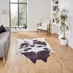 Faux Cow Print Rug -EGLO Shop 30762850 alt01