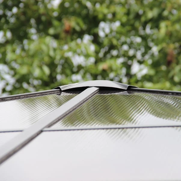 Lugano Polycarbonate 3m X 3m Grey Gazebo 3 Lugano Polycarbonate 3m X 3m Grey Gazebo - Image 3