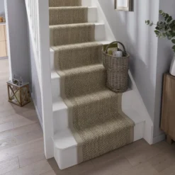 Sisal Border Stair Runner -EGLO Shop 30763870