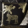 Laurence Llewelyn-Bowen Tiger Tiger Black Cushion