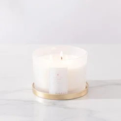 Hotel White Tea & Velvet Musk Soy Blend Multi Wick Candle
